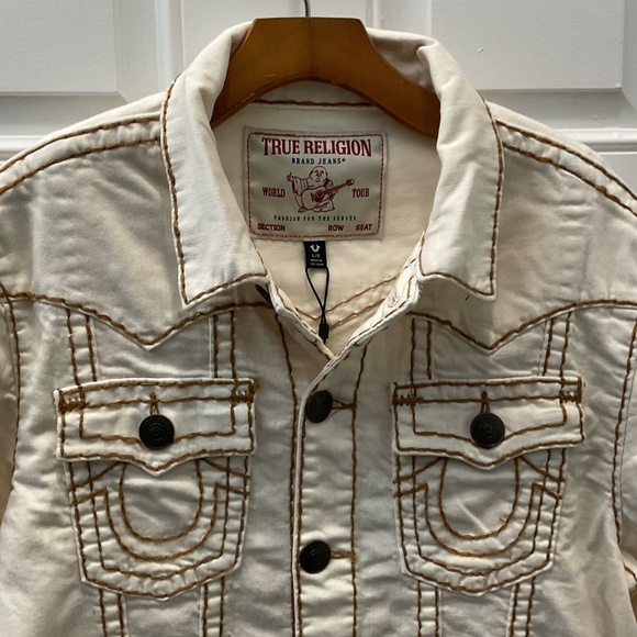 TRUE RELIGION JIMMY SUPER T JACKET Size L - Picture 5 of 6